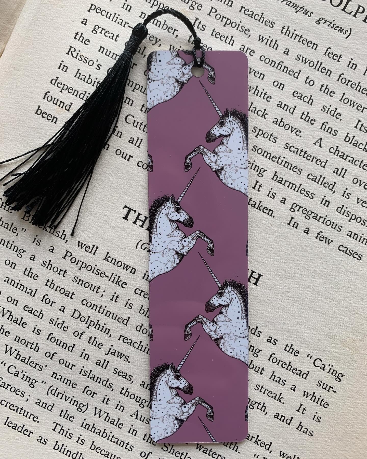 Art Bookmark - Unicorn