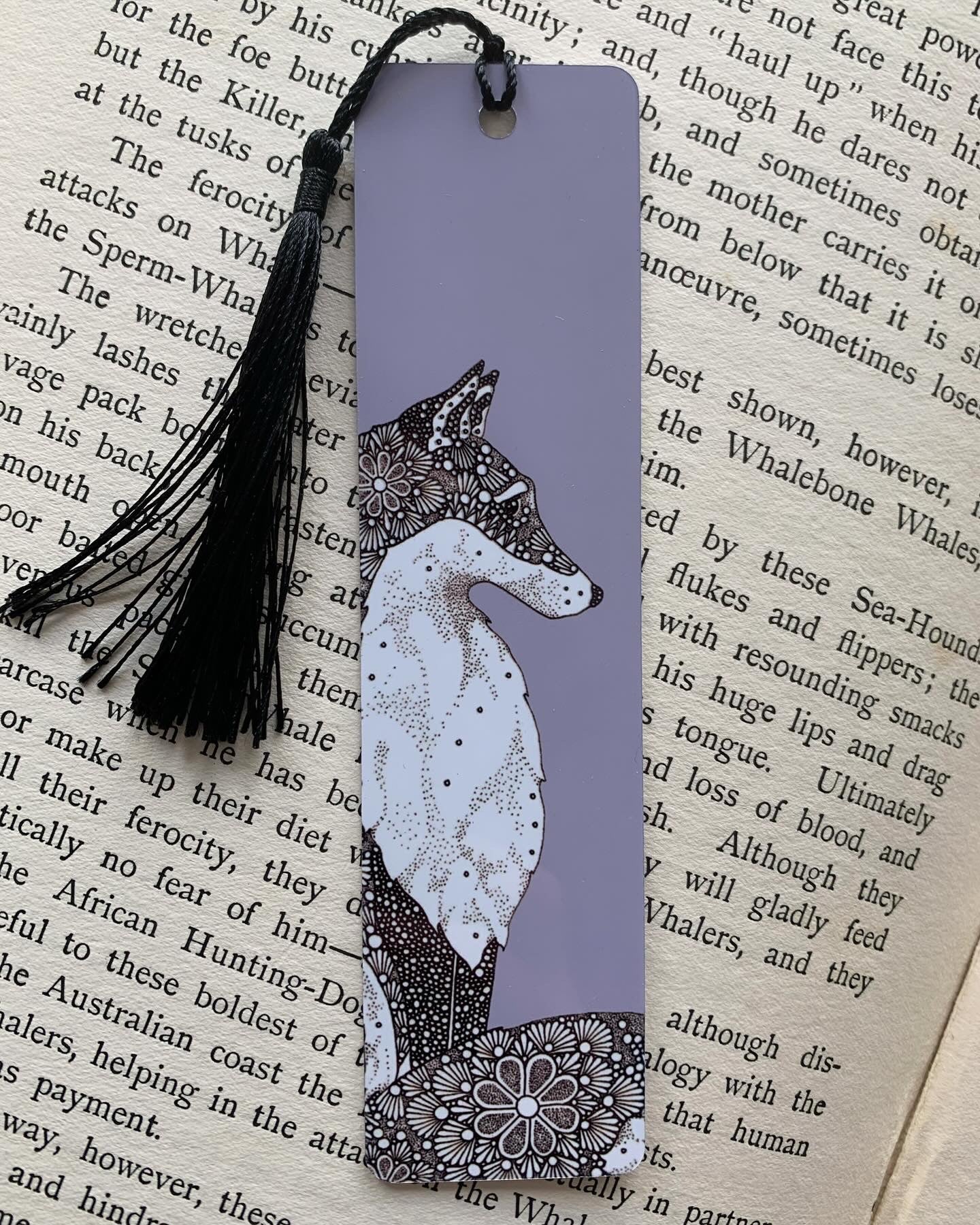 Art Bookmark - Fox