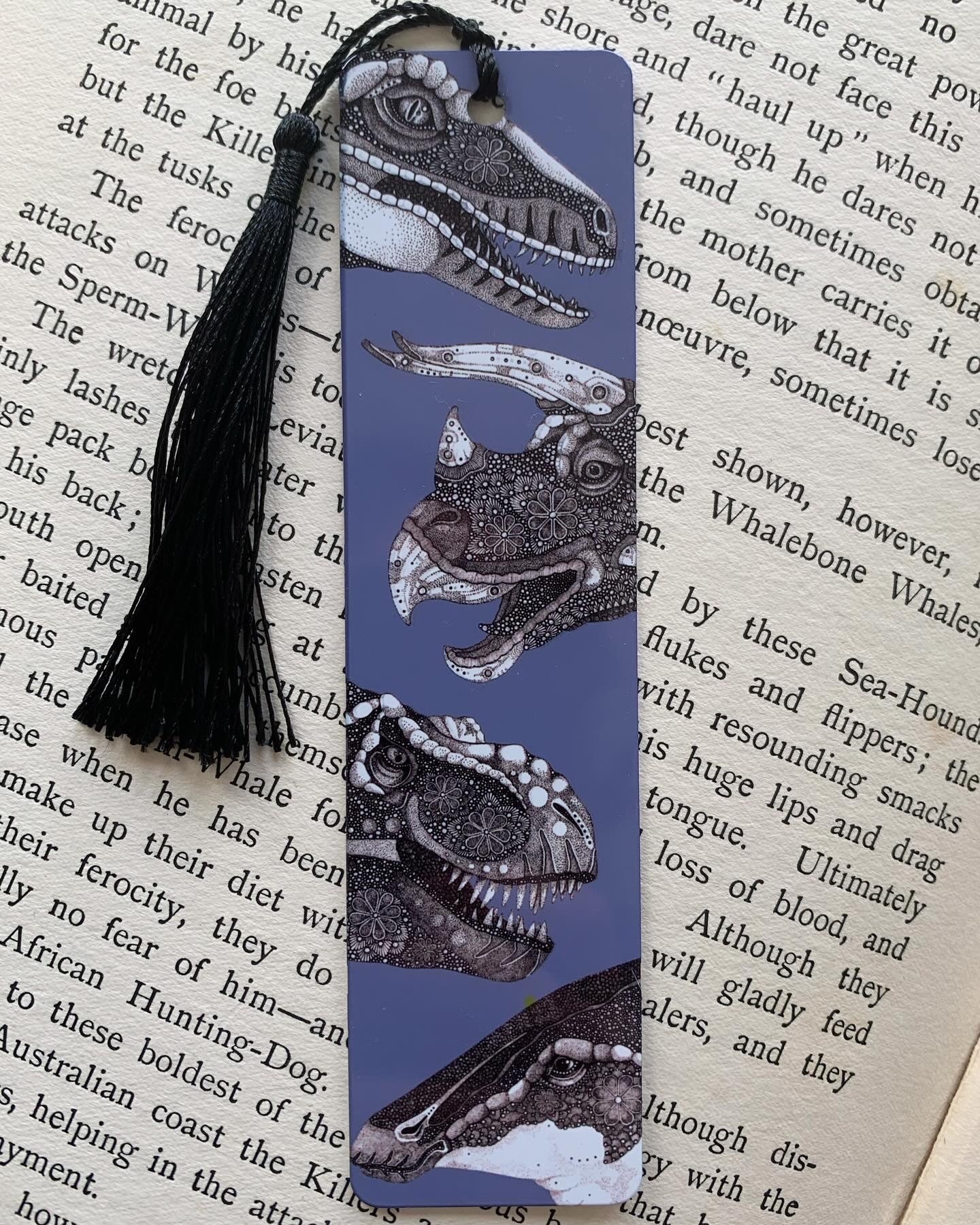 Art Bookmark - Dinosaurs