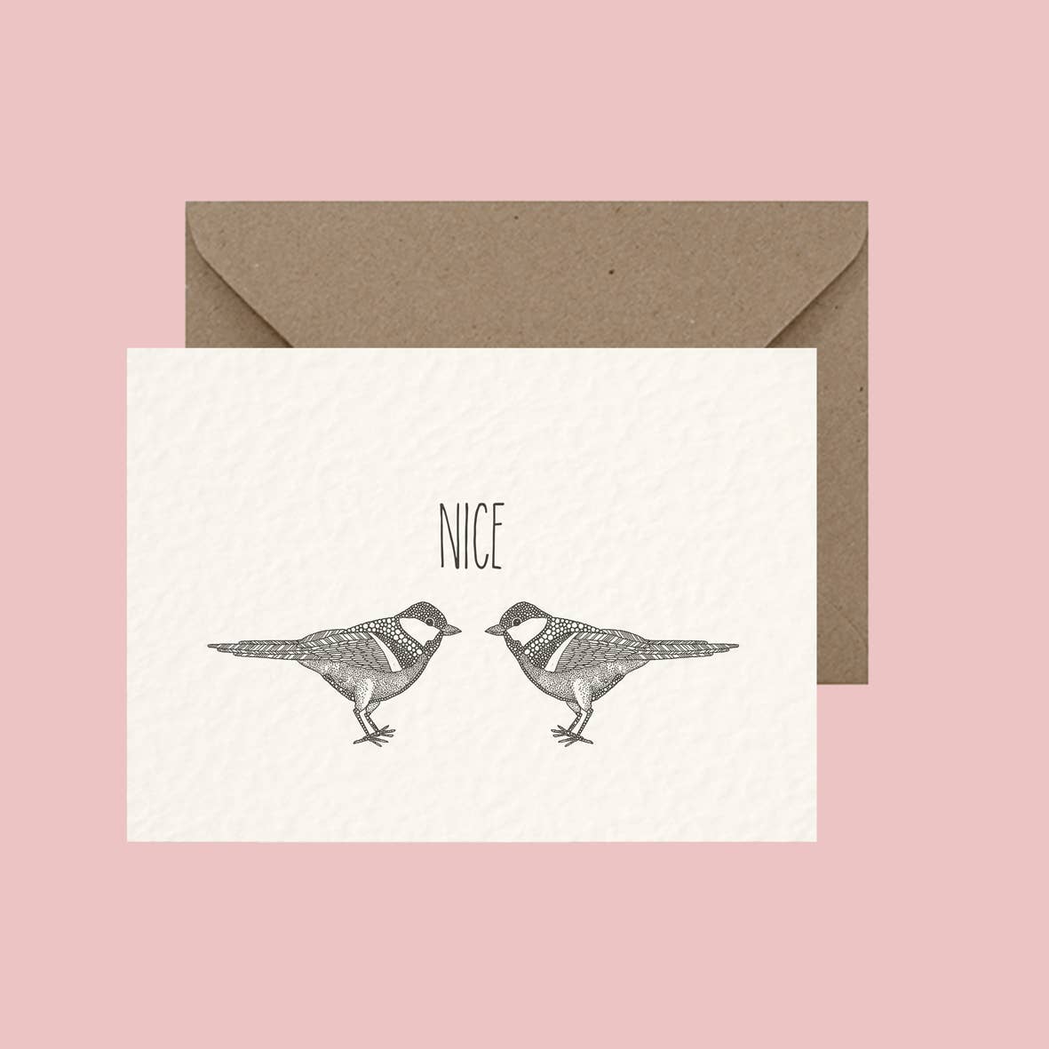 Nice Tits - Pun Greeting Card