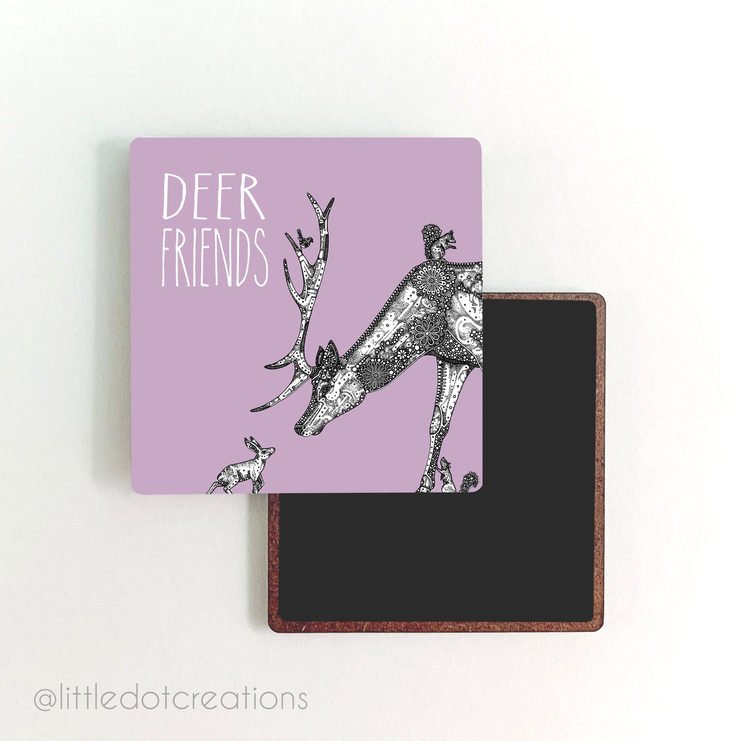 Magnet - Deer Friends