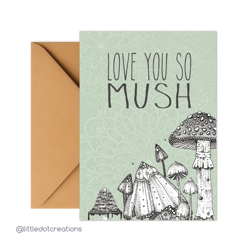 Greeting Card - Love You So Mush