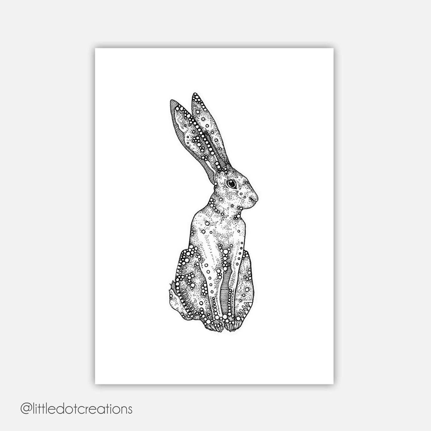 A6 Print - Hare