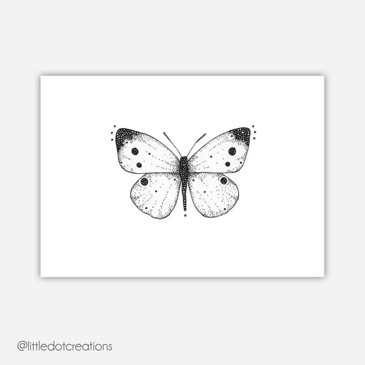 A6 Print - Cabbage White