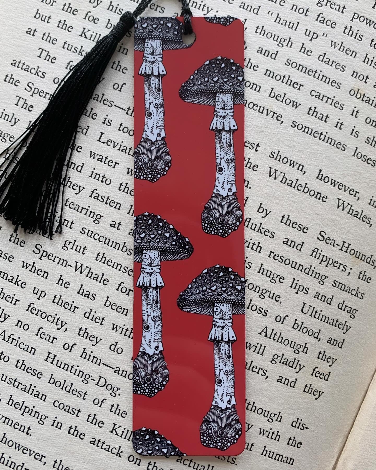 Art Bookmark - Mushroom - Fly Agaric