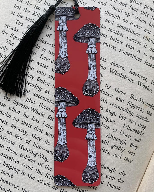 Art Bookmark - Mushroom - Fly Agaric