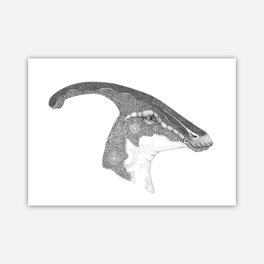 A3 Print - Parasaurolophus