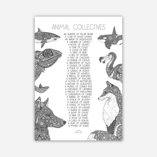 A3 Print - Animal Collectives (Part 2)