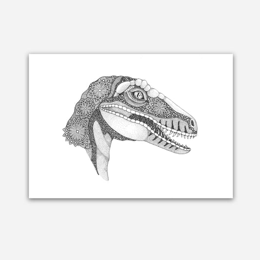 A3 Print - Velociraptor