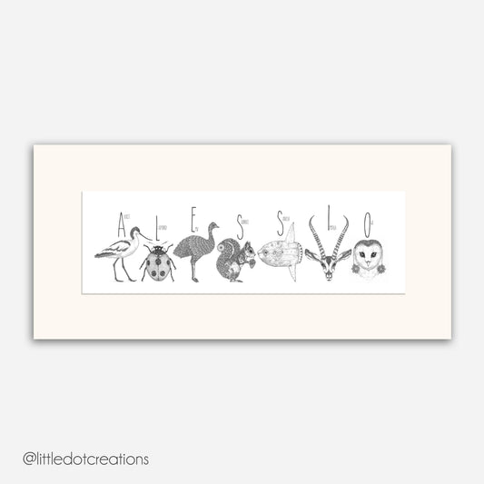Custom Name Print