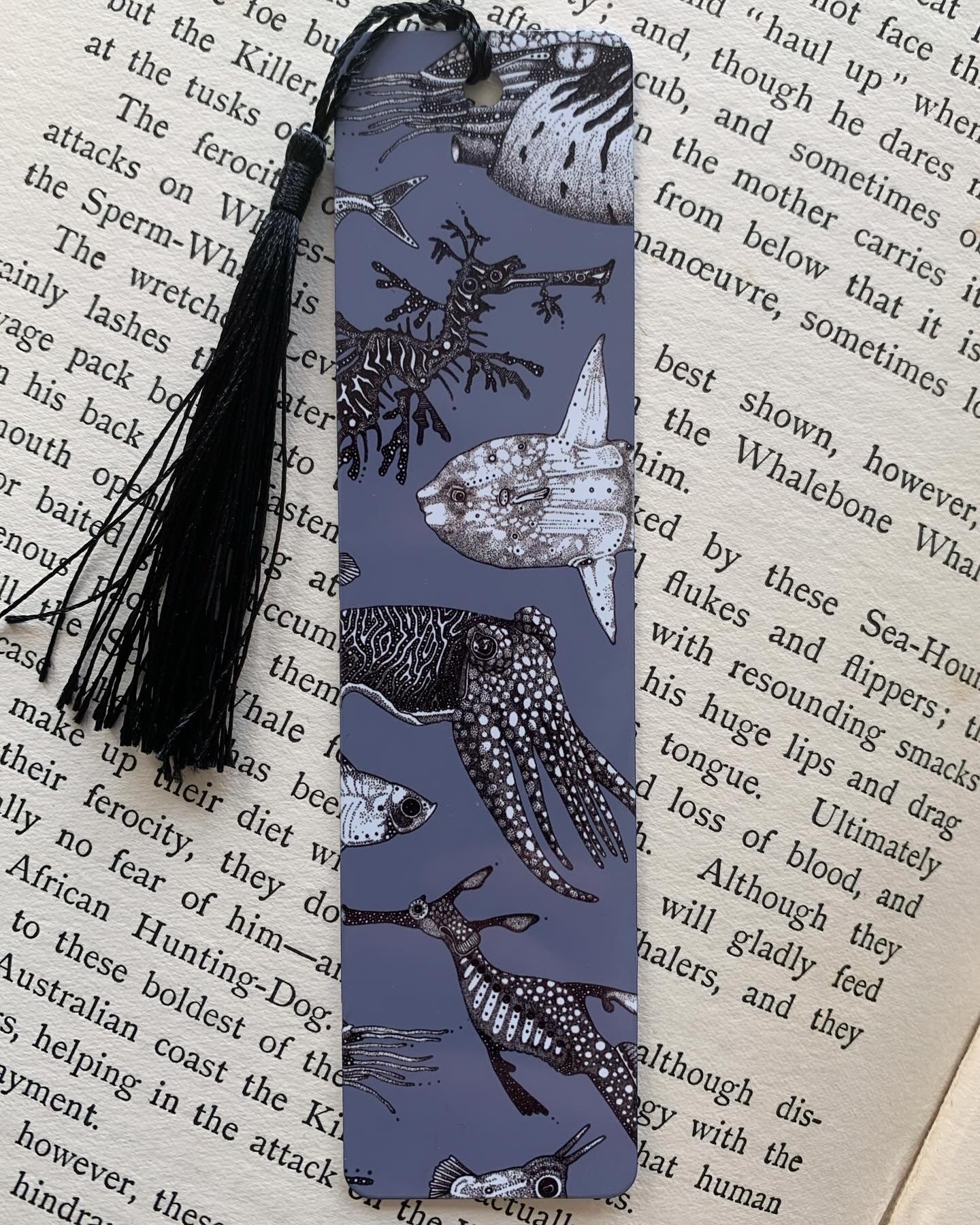 Art Bookmark - Sea Critters