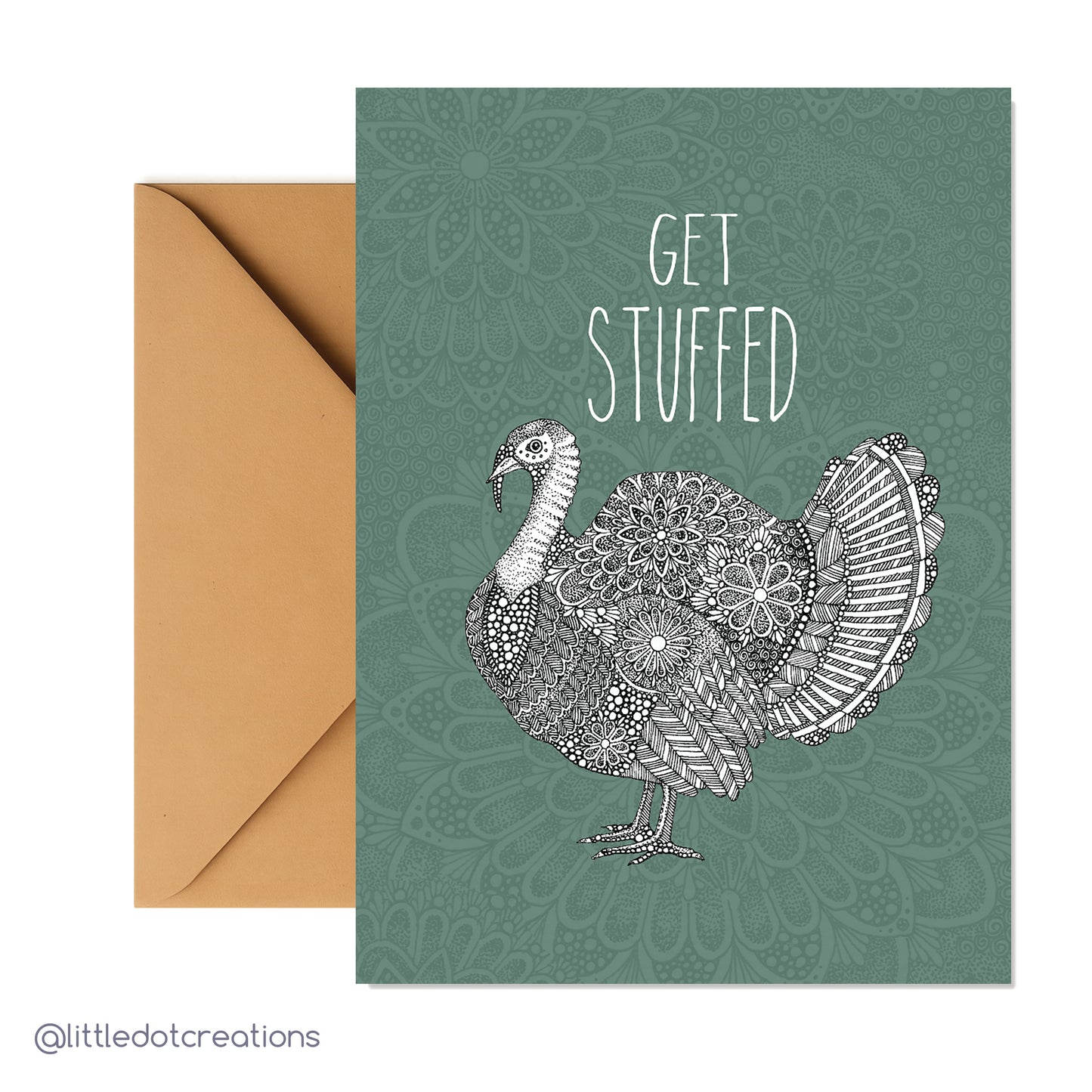 Christmas Card - Get Stuffed
