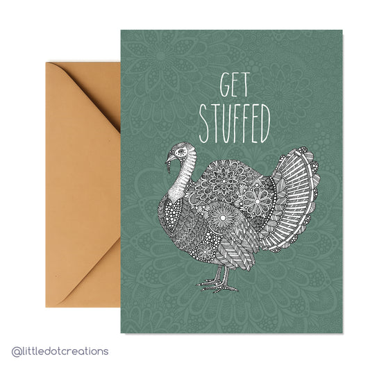 Christmas Card - Get Stuffed