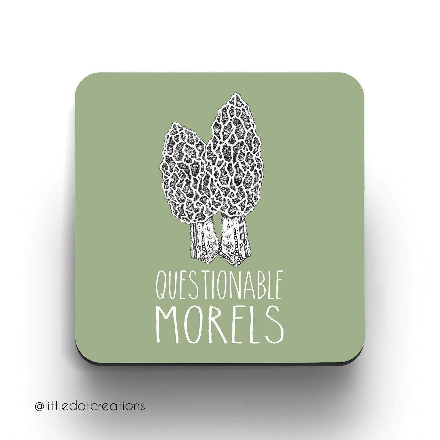Coaster - Questionable Morels