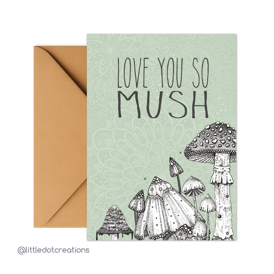 Greeting Card - Love You So Mush