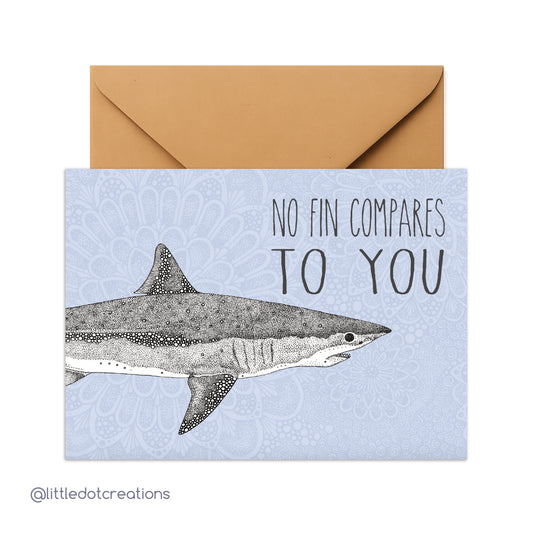 Greeting Card - No Fin Compares To You