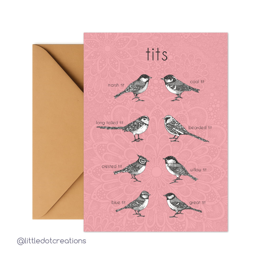 Greeting Card - Tits